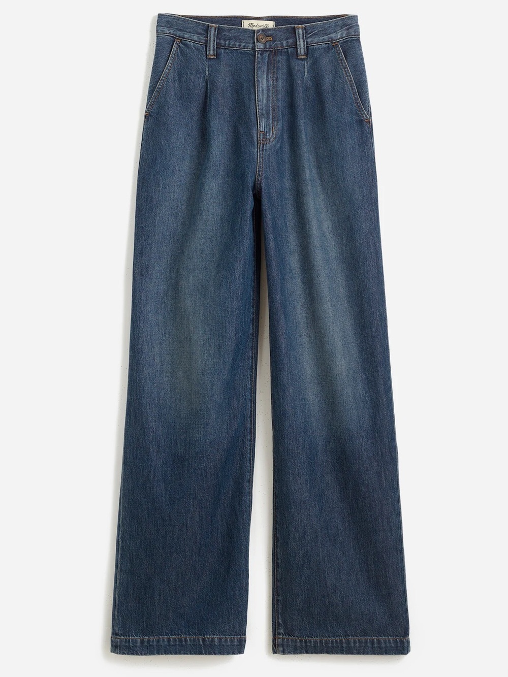 NEW Madewell The Harlow Wide Leg Jean Airy Denim Edition Fieldale Wash NWT sk20 - Picture 2 of 10